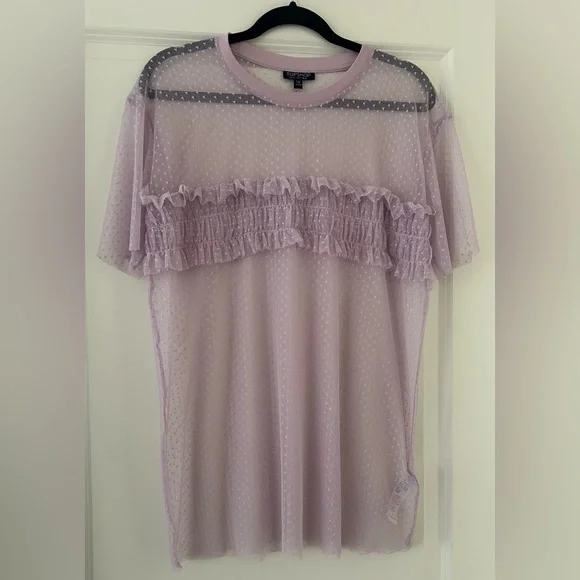 NWOT✨ Topshop Sheer Top - Picture 3 of 9